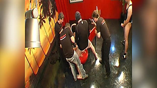 Adina Gets Her Face Drenched in Cum During Live Bukkake