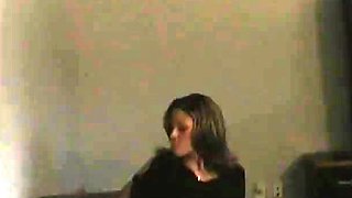 babe brunette 95 flashing pussy on live webcam