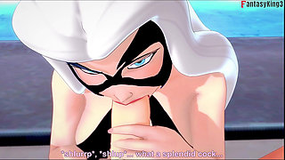 Felicia Hardy (black Cat) Bikini POV Sex - Marvel