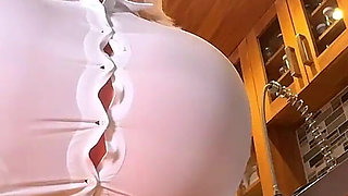Crazy Dishwasher Makes Them Bigger! Breast Expansion