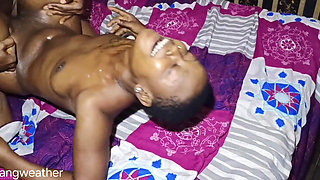 Ebony Pussy Got Dogged by Neighbour