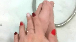 Black Amateur Explore Hot Foot Fetish