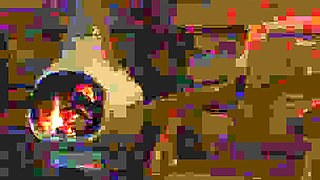 Stepmom and Stepson Stuck in Cabin, Her Big Natural Hanging Tits Bouncing While Fucking My Stepmom