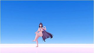 Elf Vtuber Strip Dance Until Naked Supernova Hentai Mmd