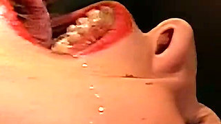 Sperm Collector Gets Wild Bukkake Face Fucks