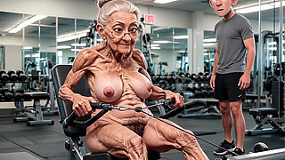Old Ladies in the Gym