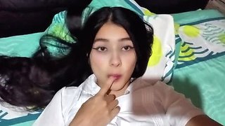 Homemade College Girl Masturbates After Class - Real Amateur Latina with Big Ass