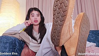 AsianFinDoll - Socks Humiliation, Beta Cuck Humiliation,