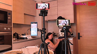 Video for Fans - Stepson Visits Stepmother in the Kitchen