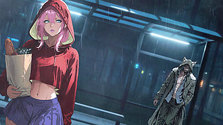 Little Red Riding Hood and the Big Black Wolf