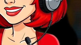 Cream Donuts with a Surprise. Hentai Cartoon