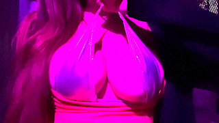 Italian Big Titd MILF Artemisia Love Making Her Boobs Bounce Outdoor While Smoking a Cigarette