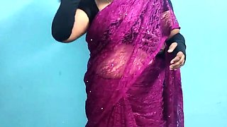 Desi Aunty Birthday Cheat with Office Staff – Tamil Manager Wife Doggy Romance