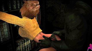 Ashley's Escape - Giant Cock Monster Vs Tiny Woman