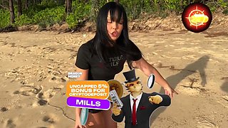 She Asked The Ranger To Help Her Find A Husband And Had Sex With Him To Alovid A Fine For Collecting Shells!