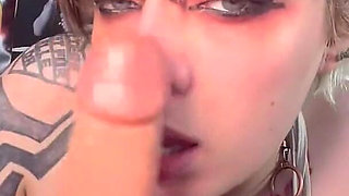 Nose Fetish Cute Goth Rubs Your Cock All Over Her Button Nose Pig Nose Flaring JOI Cum Inside My Nose