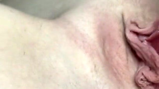 Stretching My Big Labia and Showing Spread of My Pussy