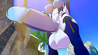 Warframe Hildryn Beach Huge Dick Face Fuck - Fansly Preview - Vrchat Erp - Car Toon