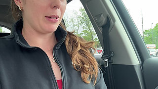 Trying to Golf in a Simulator with My Lush in! Trying Not to Cum While I Swing!