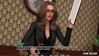 Busty Judge MILF's Pussy Destroyed by Hung Student Lawyer After Court Session - Law College Part 1