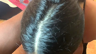 mexican latina sucking black cock