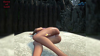 Gol Anime Pregnant Slave Gangbanged by Goblins in Bed