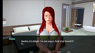 Office romance 3d, 3d erotic, 3d deep throat