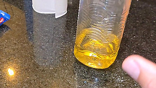 Feeding My Human Toilet with 4 Liters of Piss and Instant Noodles