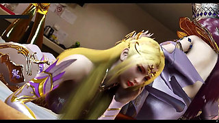 Virtual Goddess of Endless Desire Glow - 3D Animation Hentai