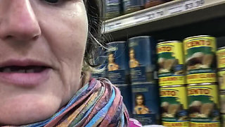 Flashing My Tits in Supermarket to Show You How Cold It Was!