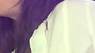 Gloryhole Jade is sucking Damon