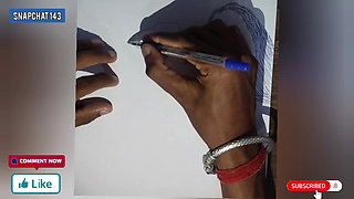 Desi Badroom standing Doggy style Full Sex video. Drawing art