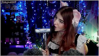 Maid Slut Cleans Your Ears Wiht Her Tongue Asmr