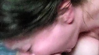 Blowjob cumshot whore gargles pov bukkake fetish cum