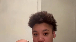 Posing Nude Sucking My Nipples Squeezing Spanking My Booty