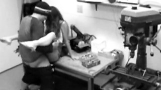 Cute Blonde has sex with a Co worker