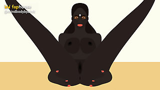 Silent Asmr for Men - Worship Your Black Goddess for 21 Minutes