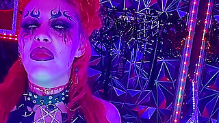 Busty Vampire Drains Your Cock with JOI