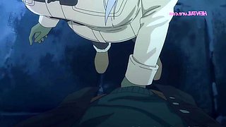 Kuze Fucks Alya in 69 Position  Cums Hard Inside Her Soaked Pussy  HENTAI Parody