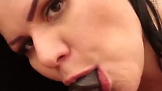 Angelina Castro, Virgo Peridot Suck A Black Dildo That Actualy Cumss