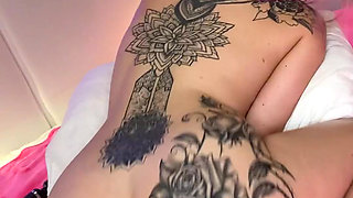 Fuck Dildo. Wet oil booty & pussy