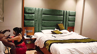 Riya in Saree #37 Seducing Her Boss Blowjob Big Black Dick
