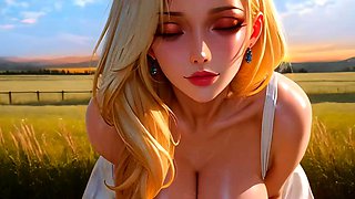 Daughter gets fucked deep in hay and cum on her country face