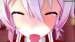 March 7th blowjob - Honkai Star Rail