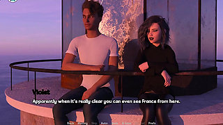 Elmwood University - Romantic Date Night with Goth College Girl