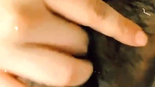 Wildenglishbbw playing with my hairy fat pussy in bath