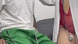 In My Doctor's Office I End up Fucking the Curvy Nurse with a Huge Pink Pussy