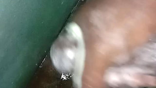 Mastrubation in bathroom