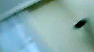 Busty cosplay fetish brunette nurse sucks cock pov