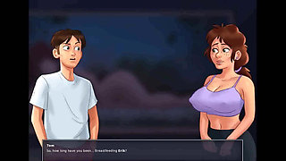 Summertime saga: playing strip poker with the MILF ep 170